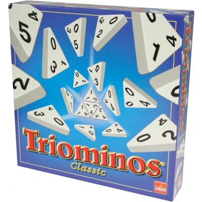 Goliath Triominos Klassisches Brettspiel - Dreieckiger Domino für Kinder Goliath Triominos Klassisches Brettspiel - Dreieckiger Domino für Kinder