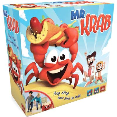 Goliath Games - Mr Krab - 4+ - Handvaardigheid - Board Game Goliath Games - Mr Krab - 4+ - Handvaardigheid - Board Game