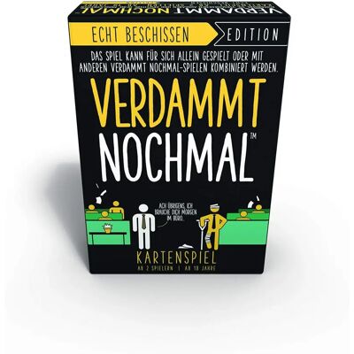 Goliath B.V. Verdammt Nochmal - Echt Beschissen - Kartenspiel - 200 Karten - Schwarzer Humor Goliath B.V. Verdammt Nochmal - Echt Beschissen - Kartenspiel - 200 Karten - Schwarzer Humor