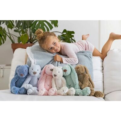 Jouet en peluche Happy Horse - 58cm Gris/Marron - Cadeau pour bébé - Publicité Jouet en peluche Happy Horse - 58cm Gris/Marron - Cadeau pour bébé - Publicité