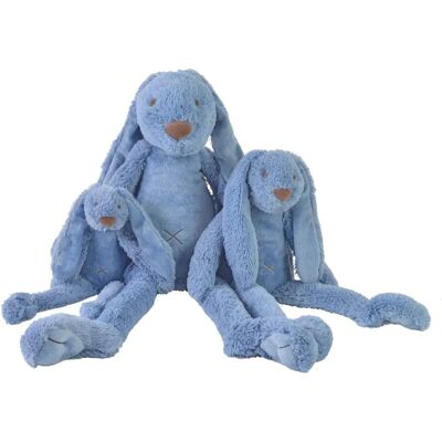 Happy Horse Lapin Richie Tiny Bleu Foncé - Doudou - Publicité Happy Horse Lapin Richie Tiny Bleu Foncé - Doudou - Publicité