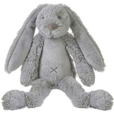 Doudou Lapin Richie Gris Clair - 28 cm - Peluche bébé - Publicité Doudou Lapin Richie Gris Clair - 28 cm - Peluche bébé - Publicité