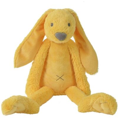 Doudou Happy Horse Lapin Richie Jaune - 58cm - Doux & Sûr - Publicité Doudou Happy Horse Lapin Richie Jaune - 58cm - Doux & Sûr - Publicité