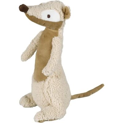 Doudou en Peluche Beige Mirre - 24cm - Animal en Peluche - Publicité Doudou en Peluche Beige Mirre - 24cm - Animal en Peluche - Publicité