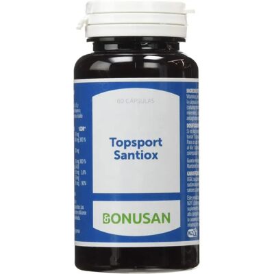 Bonusan Topsport Santiox - 60 Cápsulas - Suplemento Alimenticio Bonusan Topsport Santiox - 60 Cápsulas - Suplemento Alimenticio