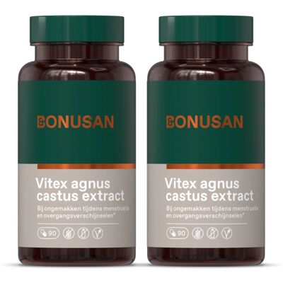 Bonusan Vitex agnus castus extract - Hormoonbalans - Voedingssupplement Bonusan Vitex agnus castus extract - Hormoonbalans - Voedingssupplement