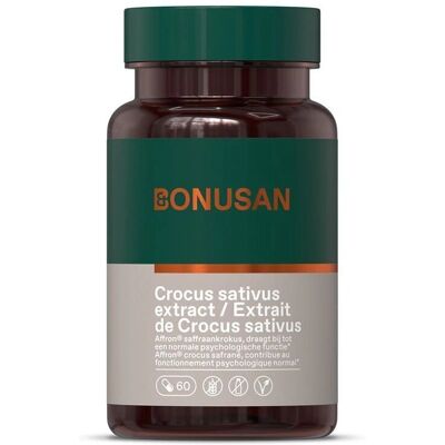 Bonusan - Saffraanextractiecapsule - 60 capsules Bonusan - Saffraanextractiecapsule - 60 capsules