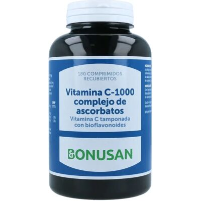Bonusan Vitamina C-1000 Complejo - 180 Comprimidos Bonusan Vitamina C-1000 Complejo - 180 Comprimidos