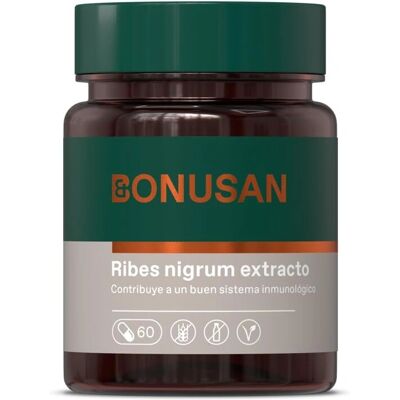 Bonusan Ribes Nigrum Extracto - Inmunidad y Circulación - 60 Cápsulas Bonusan Ribes Nigrum Extracto - Inmunidad y Circulación - 60 Cápsulas