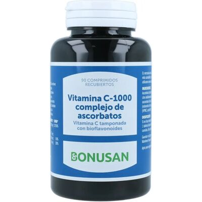 Bonusan Vitamina C-1000 mg Complejo de Ascorbatos - 90 Comprimidos Bonusan Vitamina C-1000 mg Complejo de Ascorbatos - 90 Comprimidos