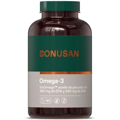 Bonusan Omega-3 MSC 180 Cápsulas - Complemento Alimenticio Bonusan Omega-3 MSC 180 Cápsulas - Complemento Alimenticio
