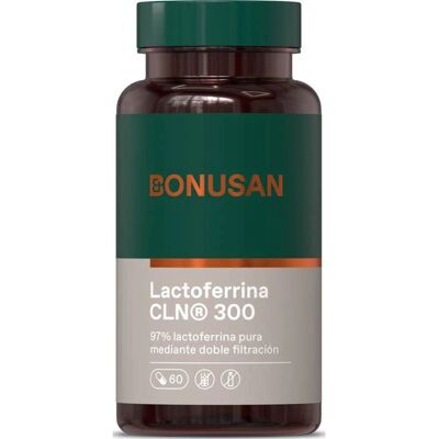 Bonusan Lactoferrina 300 mg - Apoyo inmunológico - 60 Cápsulas Bonusan Lactoferrina 300 mg - Apoyo inmunológico - 60 Cápsulas