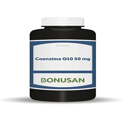Suplemento alimenticio Bonusan Coenzima Q10 60 cápsulas de 50mg Suplemento alimenticio Bonusan Coenzima Q10 60 cápsulas de 50mg