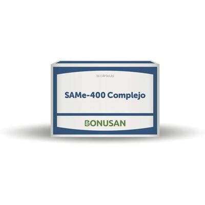 Complejo SAMe-400 de Bonusan - Cápsulas Vegetales Complejo SAMe-400 de Bonusan - Cápsulas Vegetales