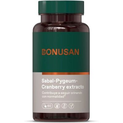 Bonusan Sabal Pygeum - Extracto de Arándano Rojo 60 cápsulas Bonusan Sabal Pygeum - Extracto de Arándano Rojo 60 cápsulas