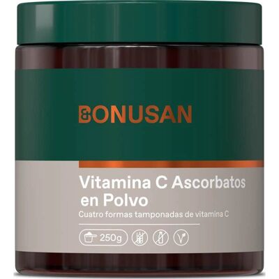 Vitamina C en polvo Bonusan 250 g Sabor cítrico Vitamina C en polvo Bonusan 250 g Sabor cítrico