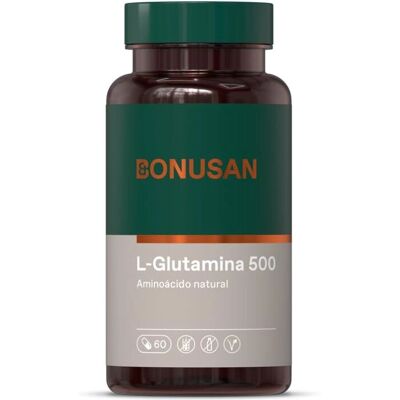 Bonusan L-Glutamina - 60 cápsulas - Suplemento alimenticio Bonusan L-Glutamina - 60 cápsulas - Suplemento alimenticio