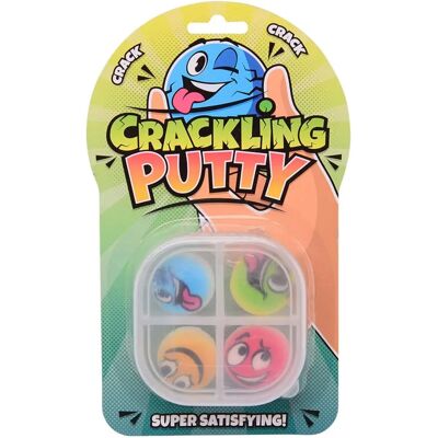 Johntoy Crackling Putty en Bewaardoos - Fidget Putty - Publicité Johntoy Crackling Putty en Bewaardoos - Fidget Putty - Publicité