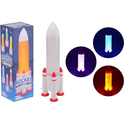 Brand Raketen-Nachtlampe mit USB-Anschluss Multi Farben - Nachtlicht Brand Raketen-Nachtlampe mit USB-Anschluss Multi Farben - Nachtlicht