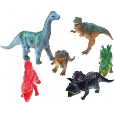 Johntoy Dinosaurier Geschenkbox – 6 Stück – Spielset für Kinder Johntoy Dinosaurier Geschenkbox – 6 Stück – Spielset für Kinder