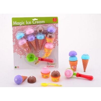 Johntoy Mehrfarbiges Eiscreme Spielset - Spielzeug Johntoy Mehrfarbiges Eiscreme Spielset - Spielzeug