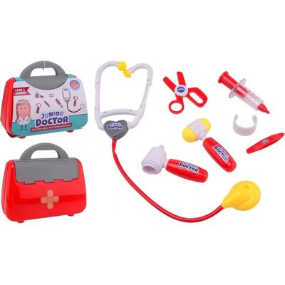 Johntoy Trousse de Docteur 8 pièces - Kit Médical - Publicité Johntoy Trousse de Docteur 8 pièces - Kit Médical - Publicité