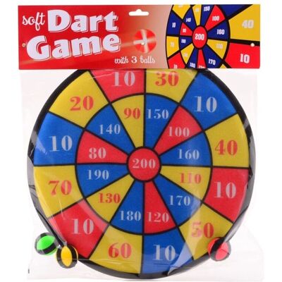 John Toy 36cm Zacht Dartspel - Dartbord voor kinderen & volwassenen John Toy 36cm Zacht Dartspel - Dartbord voor kinderen & volwassenen