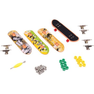 Johntoy Fingerskateboard-Set, 4 Stück, Mehrfarben Johntoy Fingerskateboard-Set, 4 Stück, Mehrfarben