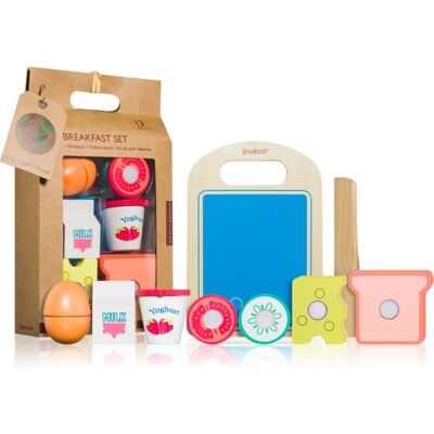 Set colazione Jouéco - 13 pezzi - Giocattolo in legno per bambini Set colazione Jouéco - 13 pezzi - Giocattolo in legno per bambini