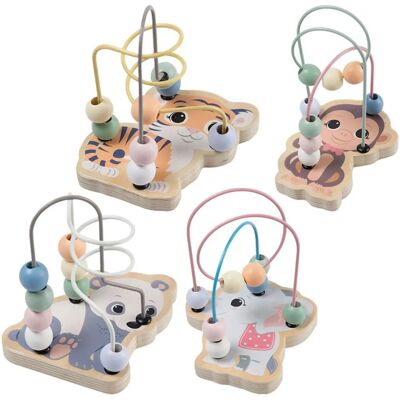 Jouéco The Wildies Family Elefanten Spielzeug - Kleine Holzsensorik Jouéco The Wildies Family Elefanten Spielzeug - Kleine Holzsensorik