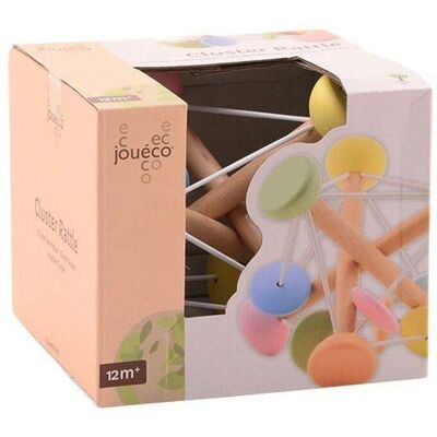 Jouéco Sonaglio per Bebè - Gruppo di Legno Colorato per 6+ Mesi Jouéco Sonaglio per Bebè - Gruppo di Legno Colorato per 6+ Mesi