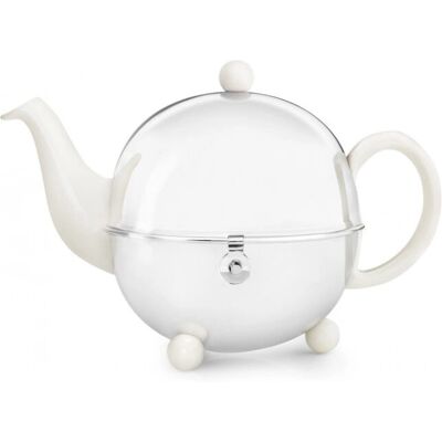 Bredemeijer Cosy Théière Simple - 1300 ml, Blanc - Théière - Publicité Bredemeijer Cosy Théière Simple - 1300 ml, Blanc - Théière - Publicité