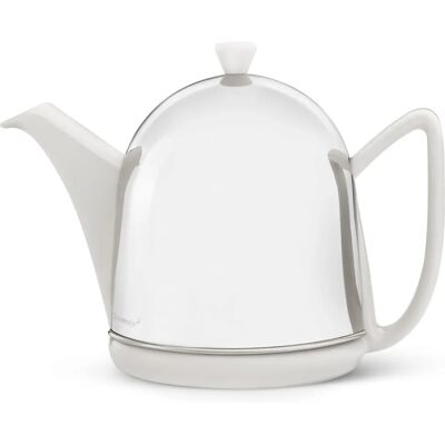 Bredemeijer White 1L Ceramic Tea Pot - Tea Pot Bredemeijer White 1L Ceramic Tea Pot - Tea Pot