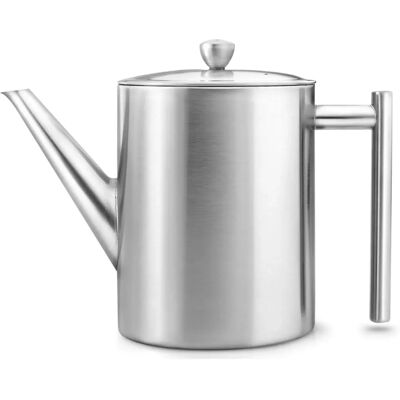Bredemeijer Minuet Cylindre Théière - 1,2L Acier Inoxydable - Publicité Bredemeijer Minuet Cylindre Théière - 1,2L Acier Inoxydable - Publicité