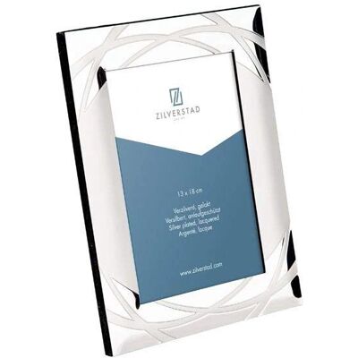 Zilverstad Verona Silver Photo Frame - 13x18 cm - Rectangular Zilverstad Verona Silver Photo Frame - 13x18 cm - Rectangular