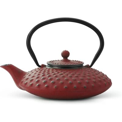 Bredemeijer Xilin 0,8L Rote Gusseisen Teekanne - Teapot Bredemeijer Xilin 0,8L Rote Gusseisen Teekanne - Teapot