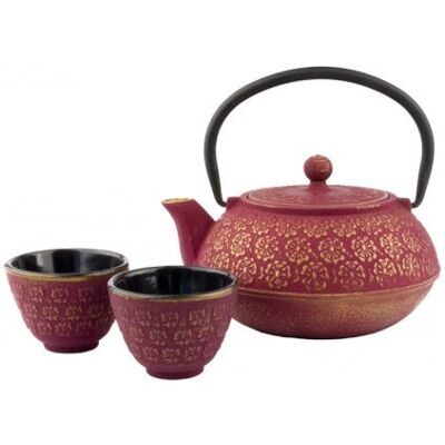 Set Teiera in Ghisa Rosa Oro Bredemeijer - 600 ml Set Teiera in Ghisa Rosa Oro Bredemeijer - 600 ml