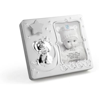 Cadre photo musical Zilverstad pour bébé - 9x13 - Argent Cadre photo musical Zilverstad pour bébé - 9x13 - Argent