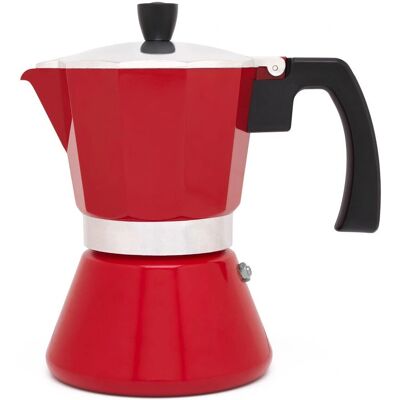 Leopold Vienna LV113007 - Red - Moka Pot Leopold Vienna LV113007 - Red - Moka Pot