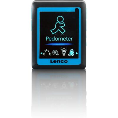 Lenco Podo-152 Reproductor MP4 - Podómetro, 4 GB, Negro, Azul Lenco Podo-152 Reproductor MP4 - Podómetro, 4 GB, Negro, Azul