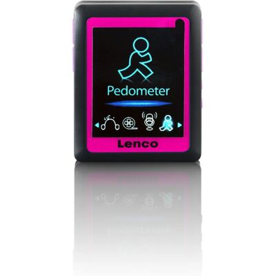 Lenco Podo-152 MP4-soitin - 4 GB, Pinkki, Musta Lenco Podo-152 MP4-soitin - 4 GB, Pinkki, Musta