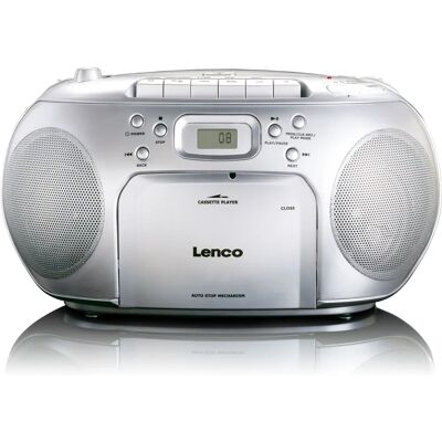 Lenco SCD-42 Radio FM Argent - Radio - Publicité Lenco SCD-42 Radio FM Argent - Radio - Publicité