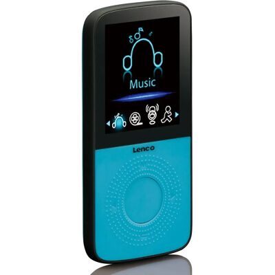 Lenco Podo-153 Lettore MP3 - 4GB - Nero, Blu Lenco Podo-153 Lettore MP3 - 4GB - Nero, Blu