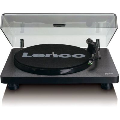 Lenco L-30BK Riemen-gedreven Platenspeler - Record Player Lenco L-30BK Riemen-gedreven Platenspeler - Record Player