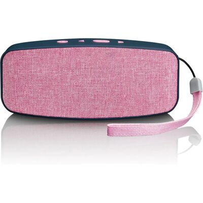 Altavoz portátil rosa Lenco BT-130 - Altavoz portátil Altavoz portátil rosa Lenco BT-130 - Altavoz portátil