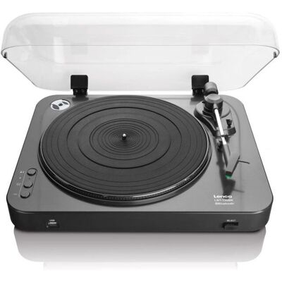 Lenco LBT-120 BK Giradischi Bluetooth con USB e 2 Velocità Lenco LBT-120 BK Giradischi Bluetooth con USB e 2 Velocità