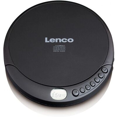 Lenco CD-010 Lecteur CD Portable - Noir - Publicité Lenco CD-010 Lecteur CD Portable - Noir - Publicité
