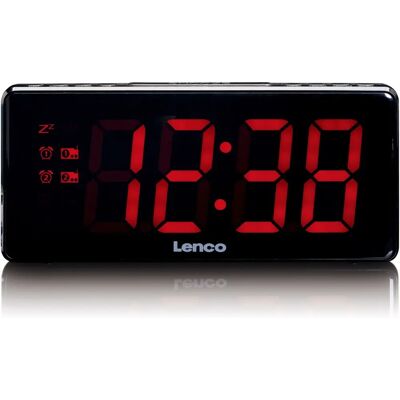 Lenco CR-30BK Analoge Klok Radio - Radio Wecker Lenco CR-30BK Analoge Klok Radio - Radio Wecker