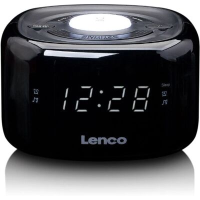 Lenco CR-12BK Radiowecker - Schwarz Lenco CR-12BK Radiowecker - Schwarz
