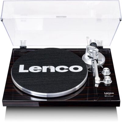 Lenco LBT-188 Walnut Bluetooth Turntable - Turntable Lenco LBT-188 Walnut Bluetooth Turntable - Turntable